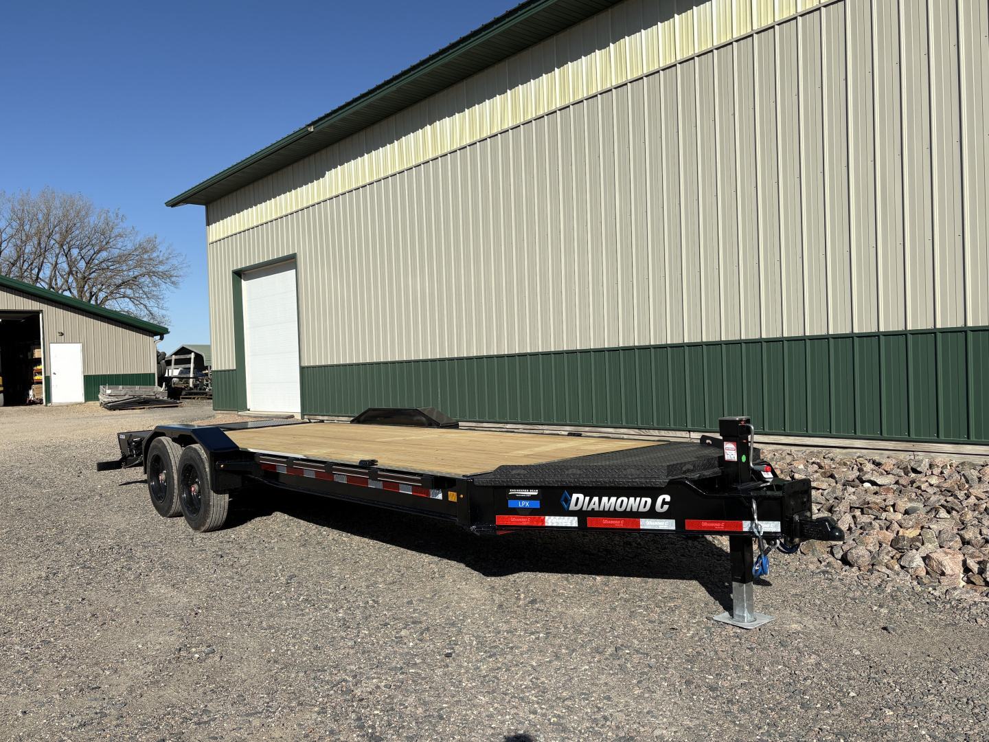 New 2026 22' Diamond C 18k LPX208 Equipment Trailer