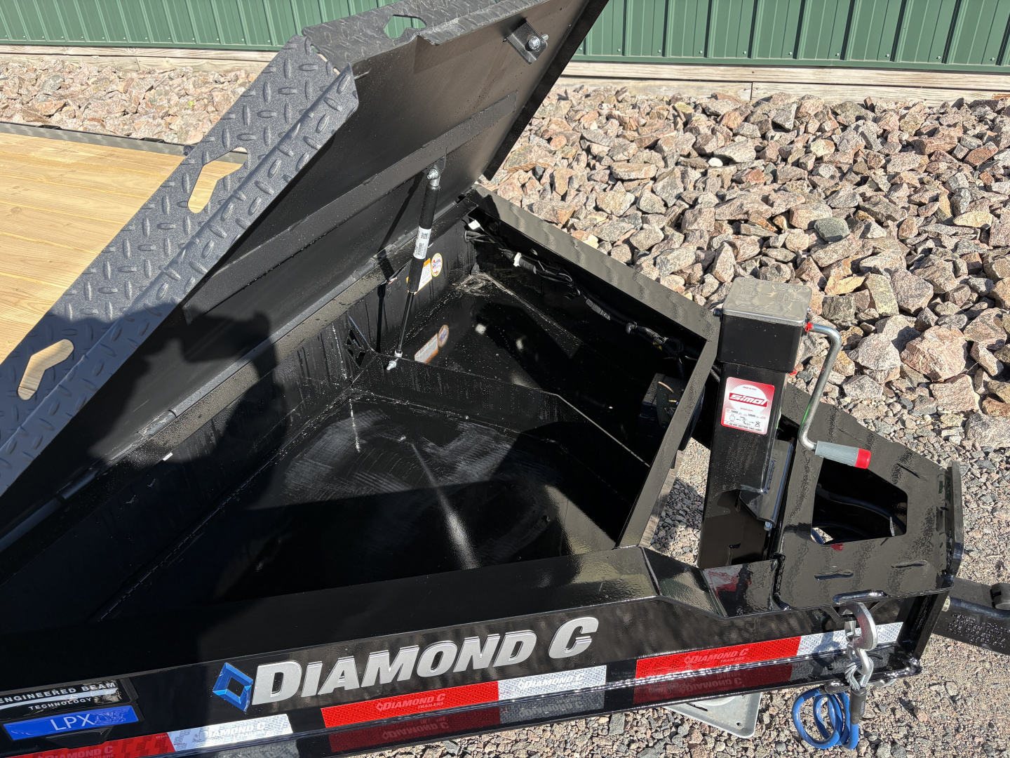 New 2026 22' Diamond C 18k LPX208 Equipment Trailer