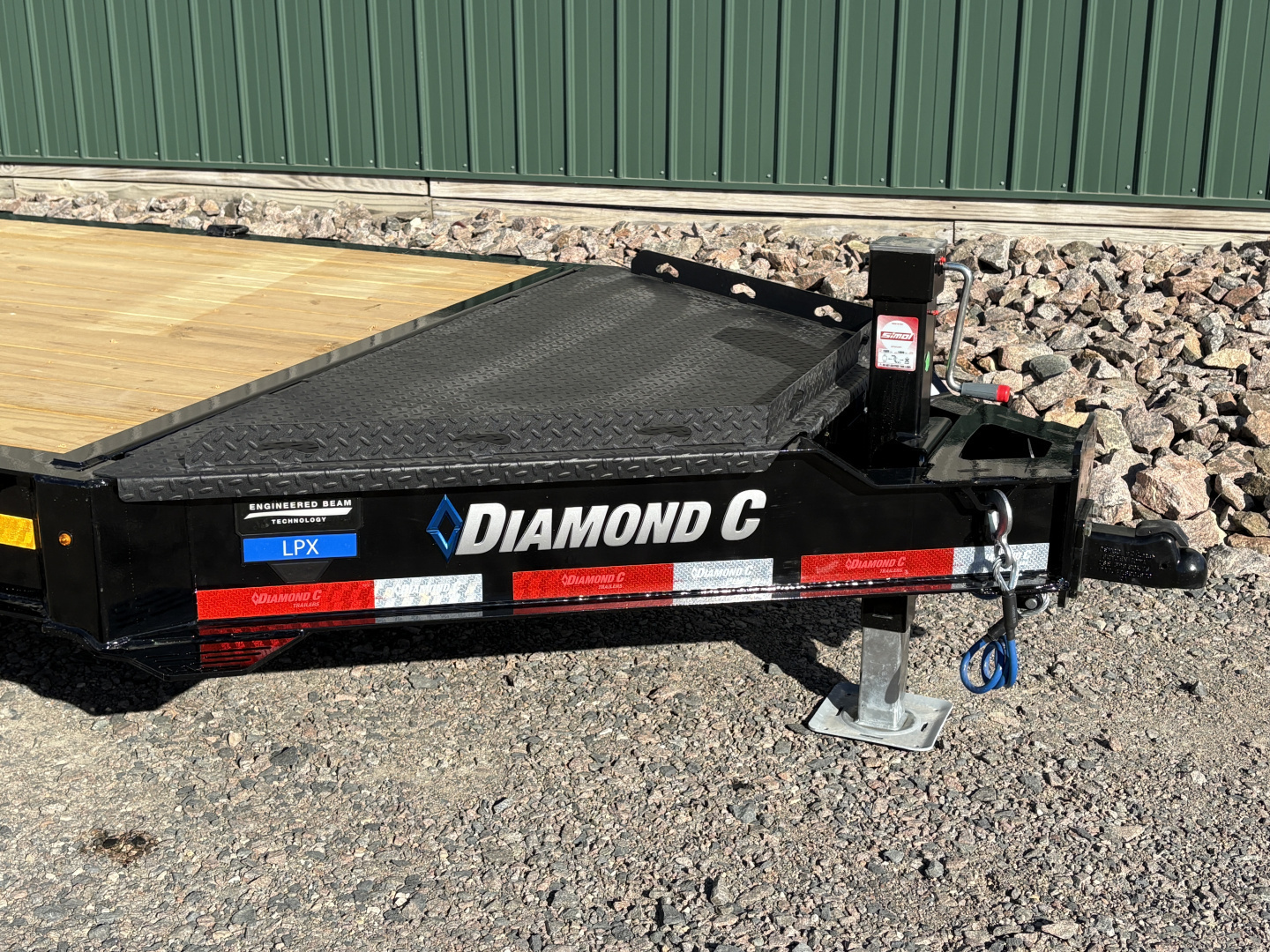 New 2026 22' Diamond C 18k LPX208 Equipment Trailer