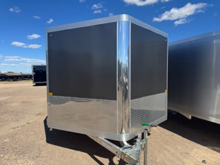New 2026 Triton Trailers Snowmobile Trailer TC128 3.0_ 8X12 ENCLOSED w/spare