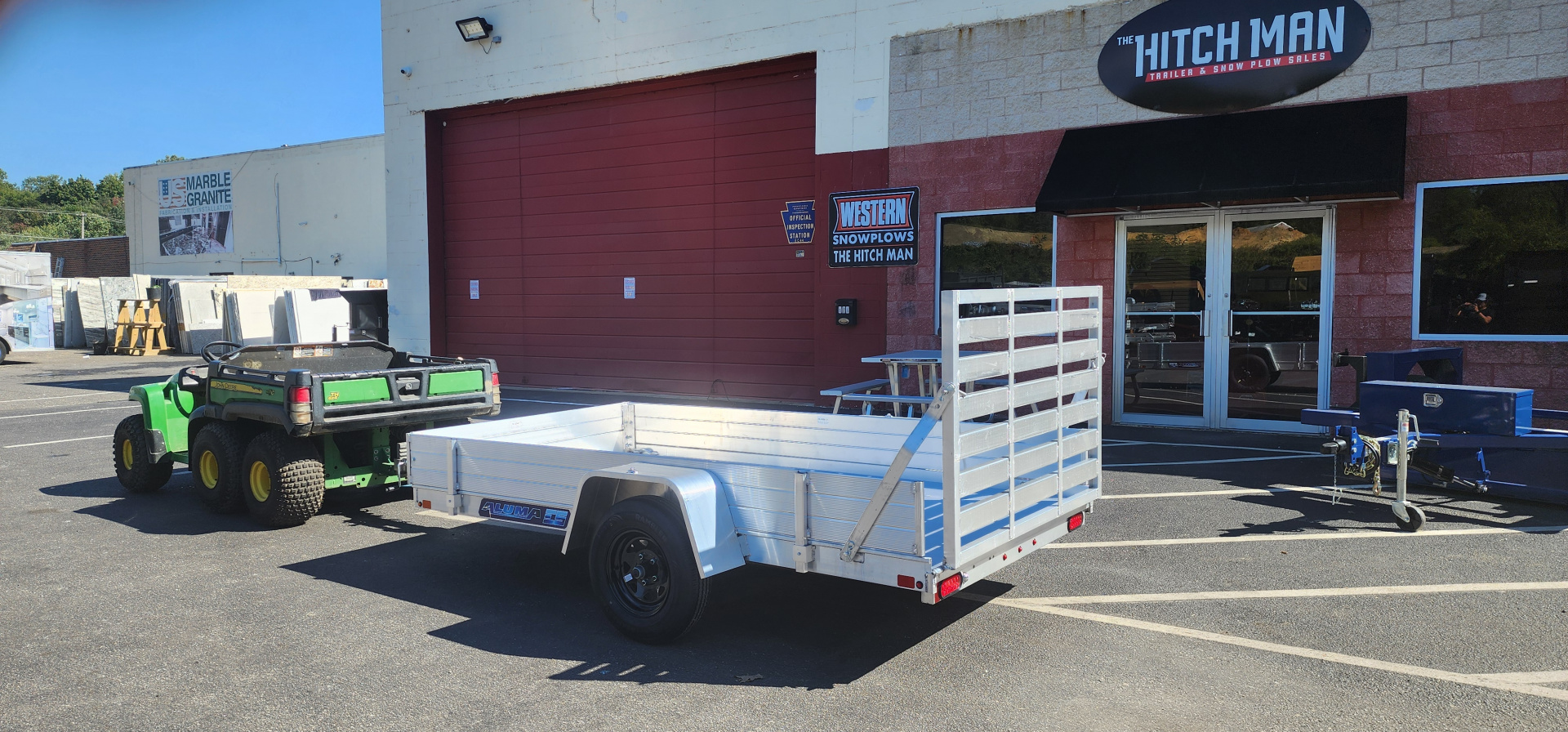 New 5' 3 x 10 Aluma 6310 Utility Trailer 2k