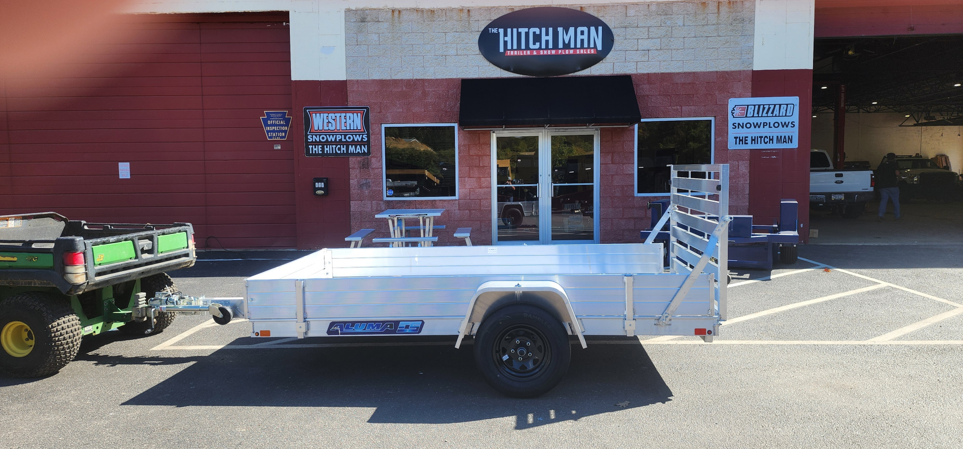 New 5' 3 x 10 Aluma 6310 Utility Trailer 2k