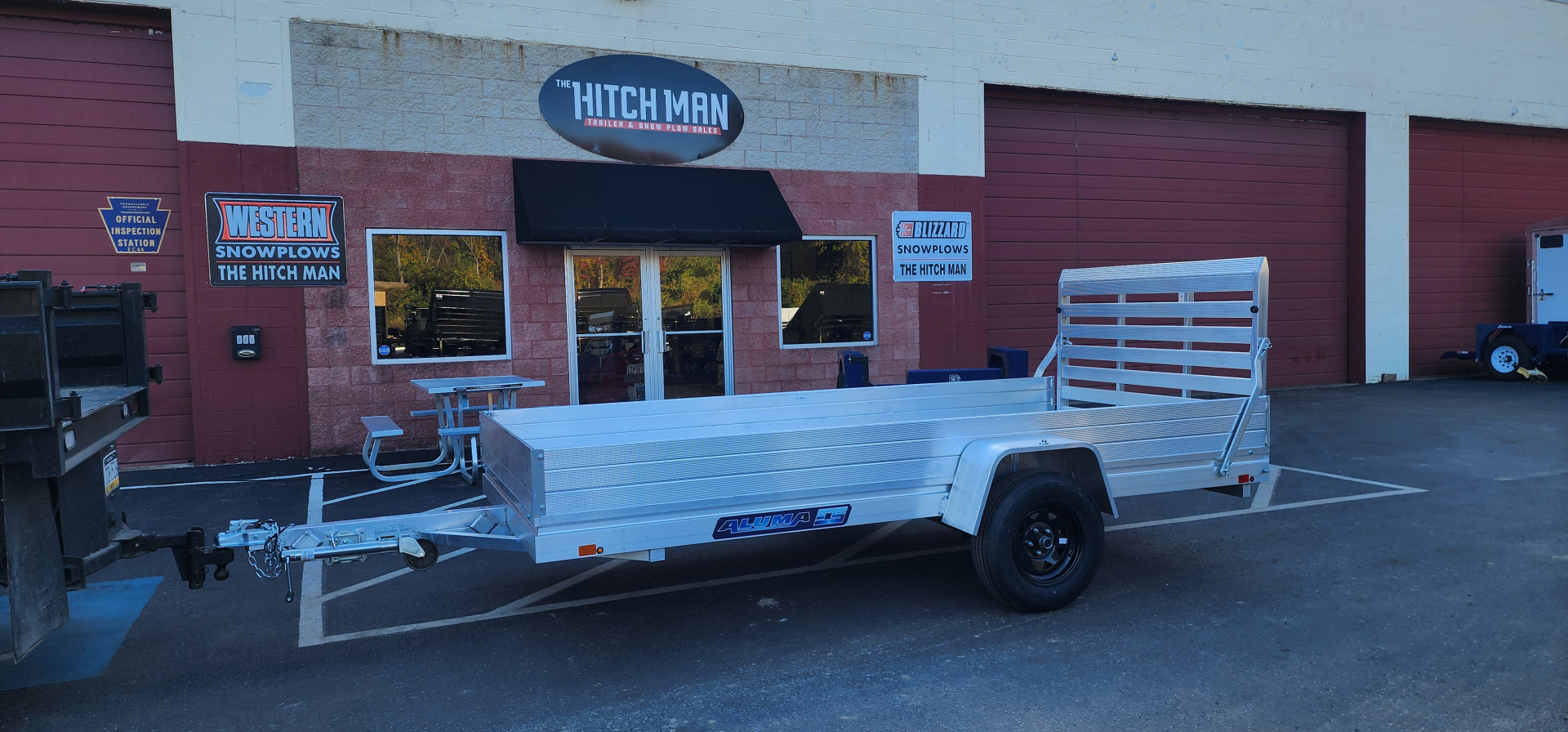 New 5' 8" x 12' Aluma 6812H Aluminum Utility Trailer 3k