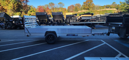 New 5' 8" x 12' Aluma 6812H Aluminum Utility Trailer 3k