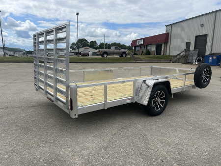 New 2026 QUALITY STEEL AND ALUMINUM 82"x14' Aluminum Utility Trailer