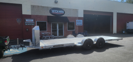 New 6' 9 x 20 Aluma 8220LP Exective Edition TILT Car / Racing Trailer 7k