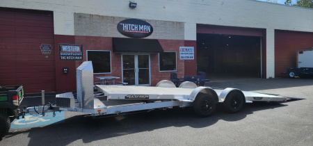 New 6' 9 x 20 Aluma 8220LP Exective Edition TILT Car / Racing Trailer 7k