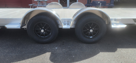 New 6' 9 x 20 Aluma 8220LP Executive Edition TILT Car / Racing Trailer 7k