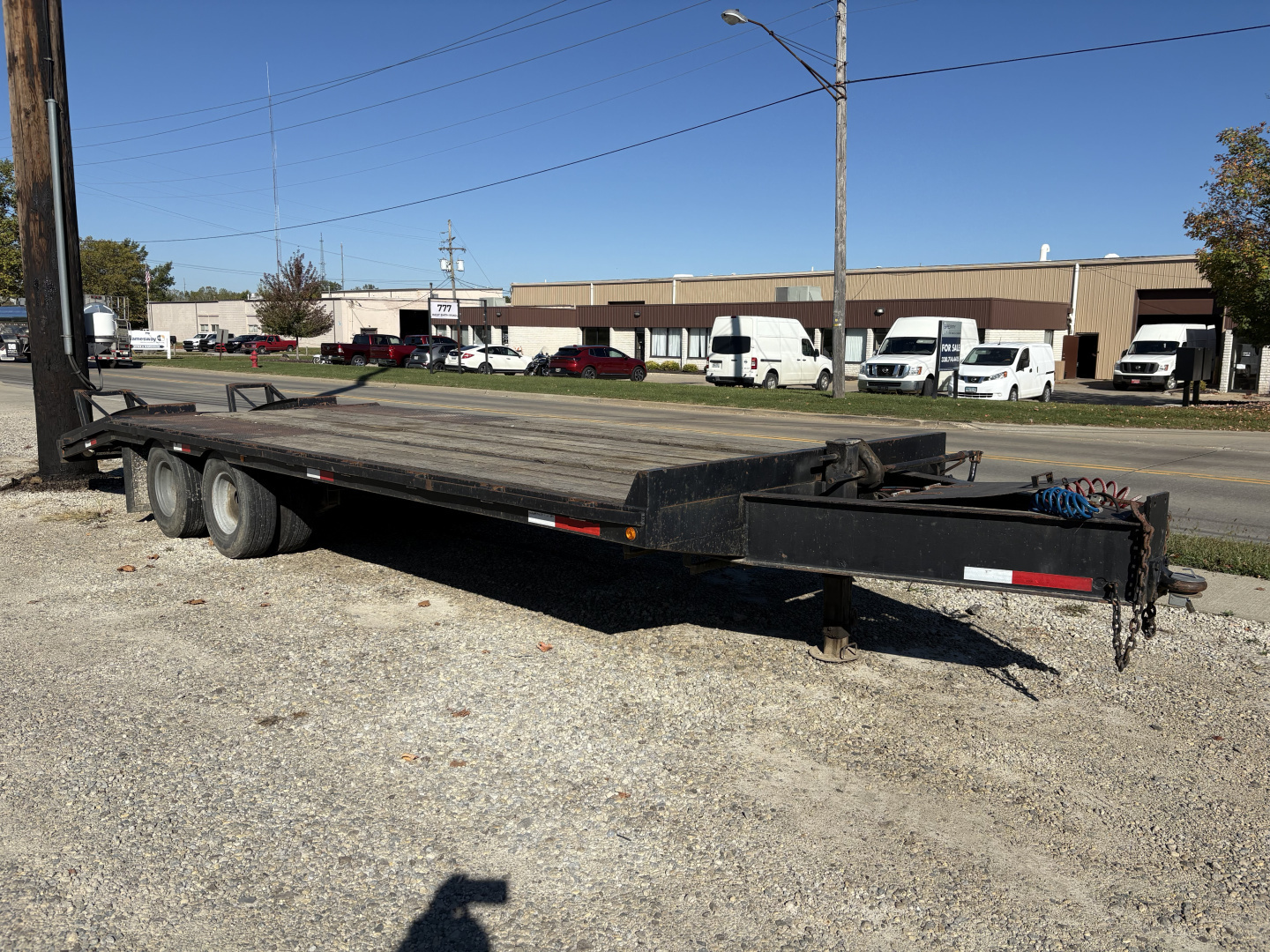Used 2001 Other 20'+5' deckover air brake Deckover Trailer