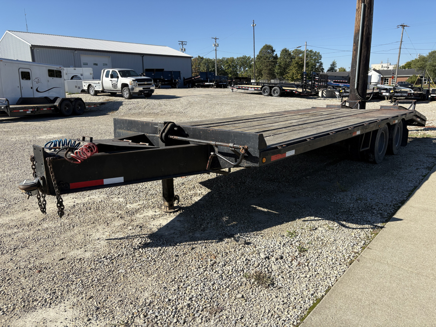 Used 2001 Other 20'+5' deckover air brake Deckover Trailer