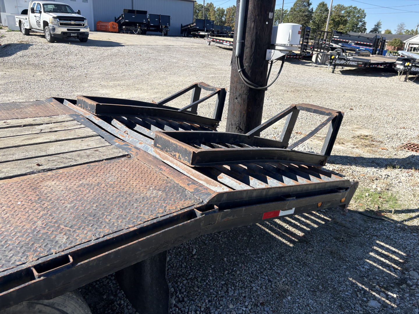 Used 2001 Other 20'+5' deckover air brake Deckover Trailer