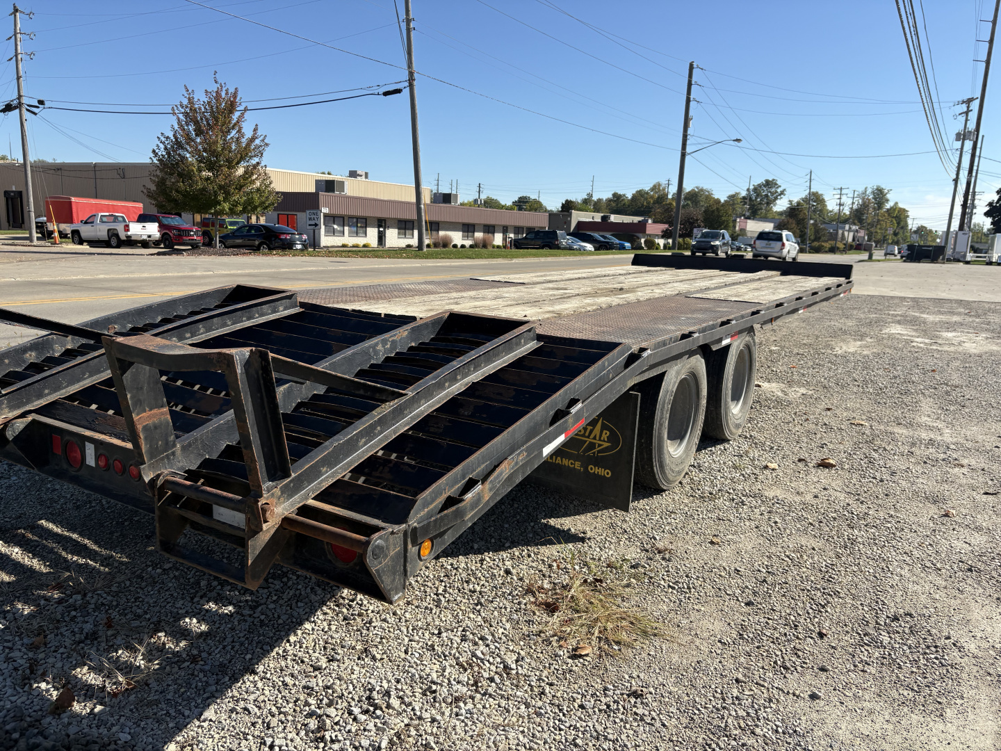 Used 2001 Other 20'+5' deckover air brake Deckover Trailer