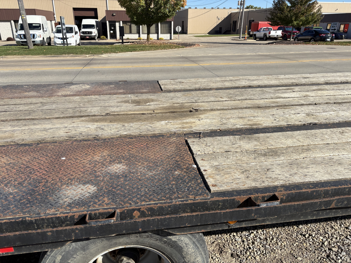 Used 2001 Other 20'+5' deckover air brake Deckover Trailer