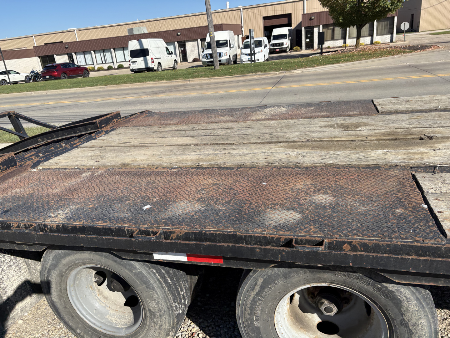 Used 2001 Other 20'+5' deckover air brake Deckover Trailer
