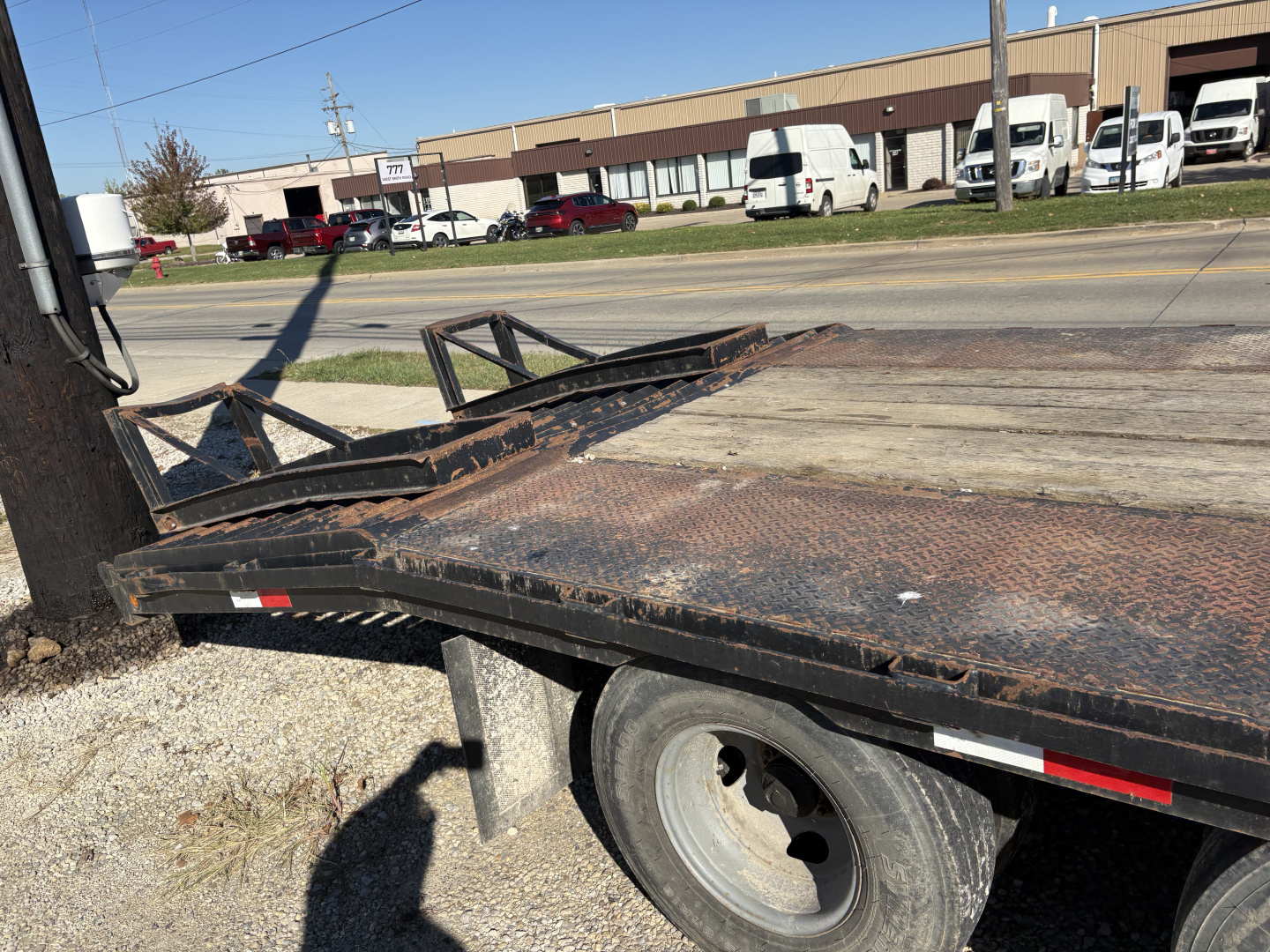 Used 2001 Other 20'+5' deckover air brake Deckover Trailer