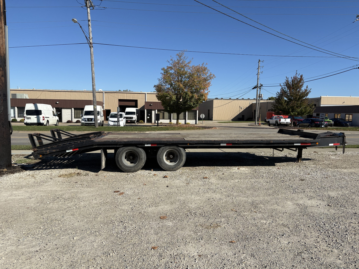 Used 2001 Other 20'+5' deckover air brake Deckover Trailer