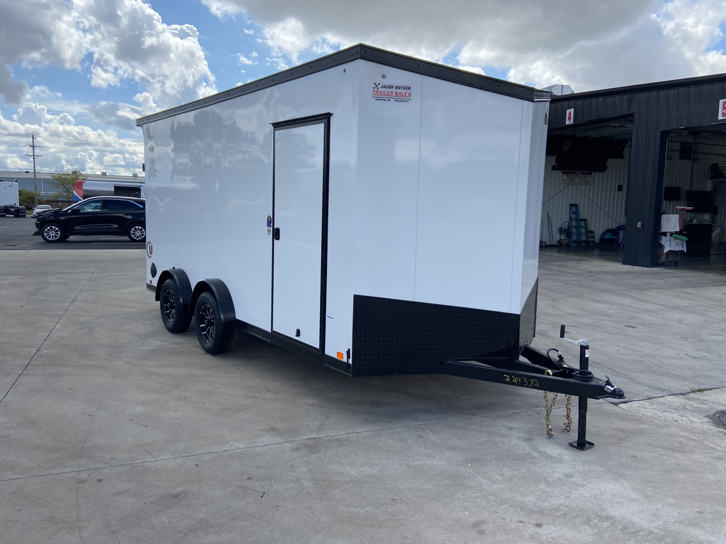 New 2026 United Trailers UJ-7.516TA35-8.5 Cargo / Enclosed Trailer