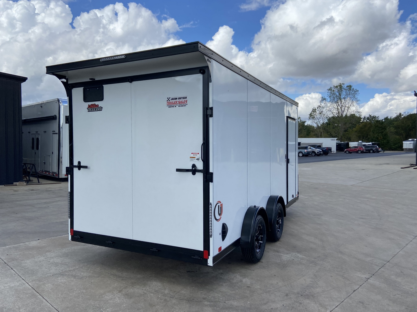 New 2026 United Trailers UJ-7.516TA35-8.5 Cargo / Enclosed Trailer
