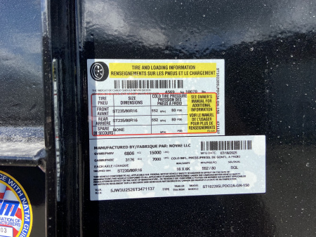 New 2026 Sure-Trac Equipment Trailer 20+5'
