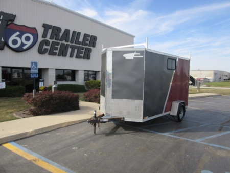 Used 2016 Cross Trailers 6 x 12 612SA-ALPHA Cargo / Enclosed Trailer 5K / 6-inch Additional Height / E-Track (Wall Mounted)