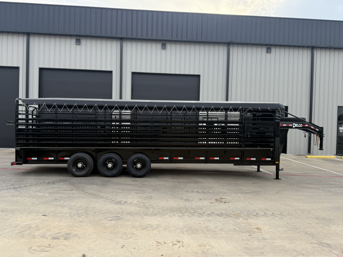 New 2026 Delco Trailers B828 Stock / Stock Combo Trailer 42546