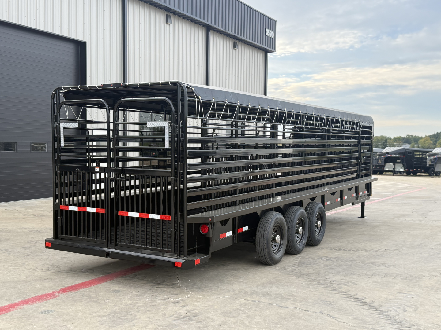 New 2026 Delco Trailers B828 Stock / Stock Combo Trailer 42546