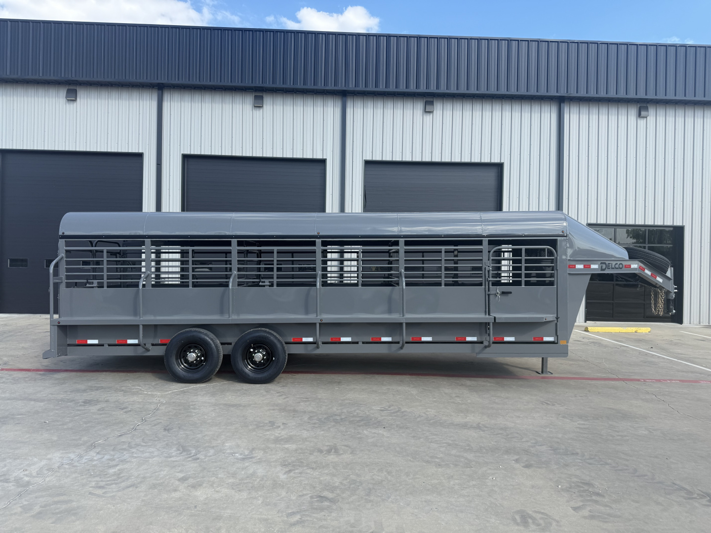 New 2026 Delco Trailers P824 Stock / Stock Combo Trailer 42139