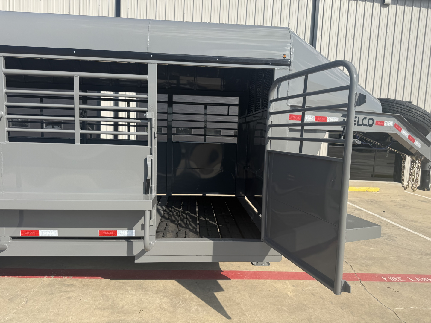 New 2026 Delco Trailers P824 Stock / Stock Combo Trailer 42139