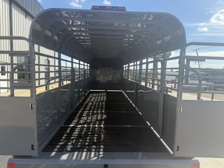 New 2026 Delco Trailers P824 Stock / Stock Combo Trailer 42139