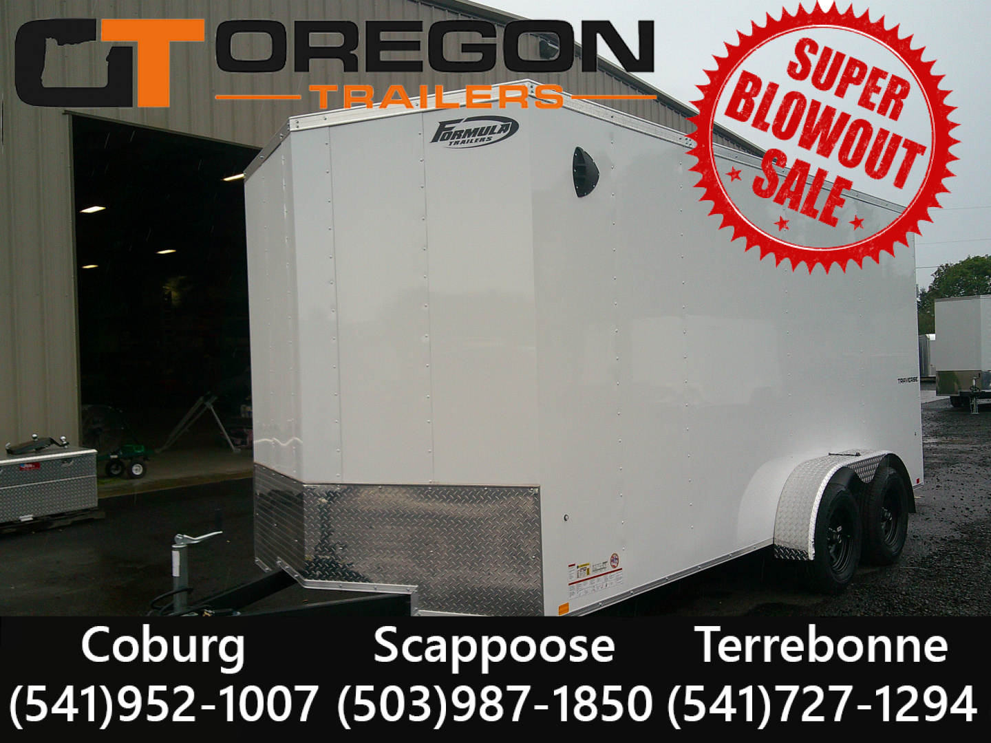 New 2026 Formula 7x16 Cargo / Enclosed Trailer