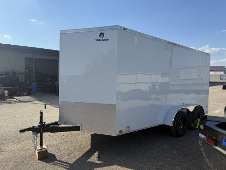 New 2026 Stallion Manufacturing LLC 7X14 Cargo / Enclosed Trailer