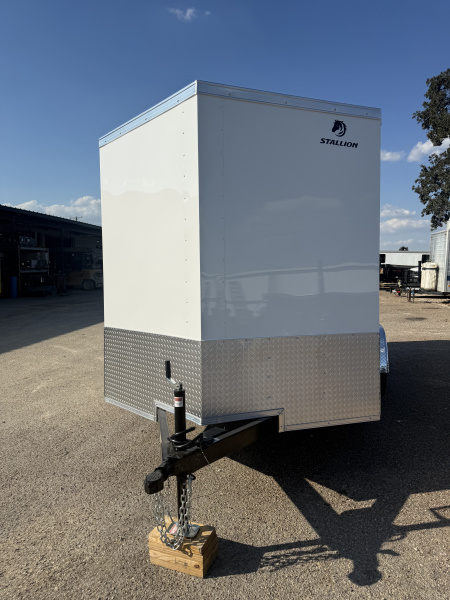 New 2026 Stallion Manufacturing LLC 7X14 Cargo / Enclosed Trailer