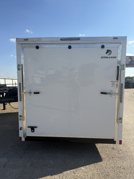 New 2026 Stallion Manufacturing LLC 7X14 Cargo / Enclosed Trailer