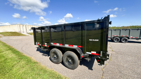 New 2025 Top Hat 7X14 Heavy Duty Dump Trailer