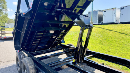 New 2025 Top Hat 7X14 Heavy Duty Dump Trailer