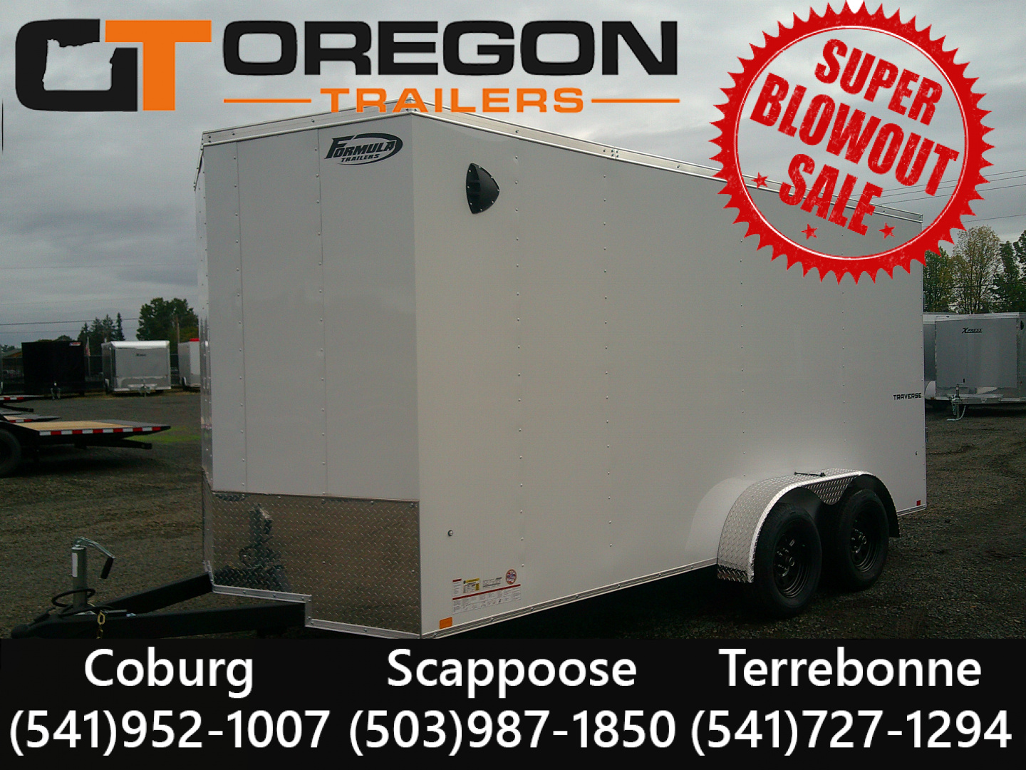New 2026 Formula 7x16 Cargo / Enclosed Trailer