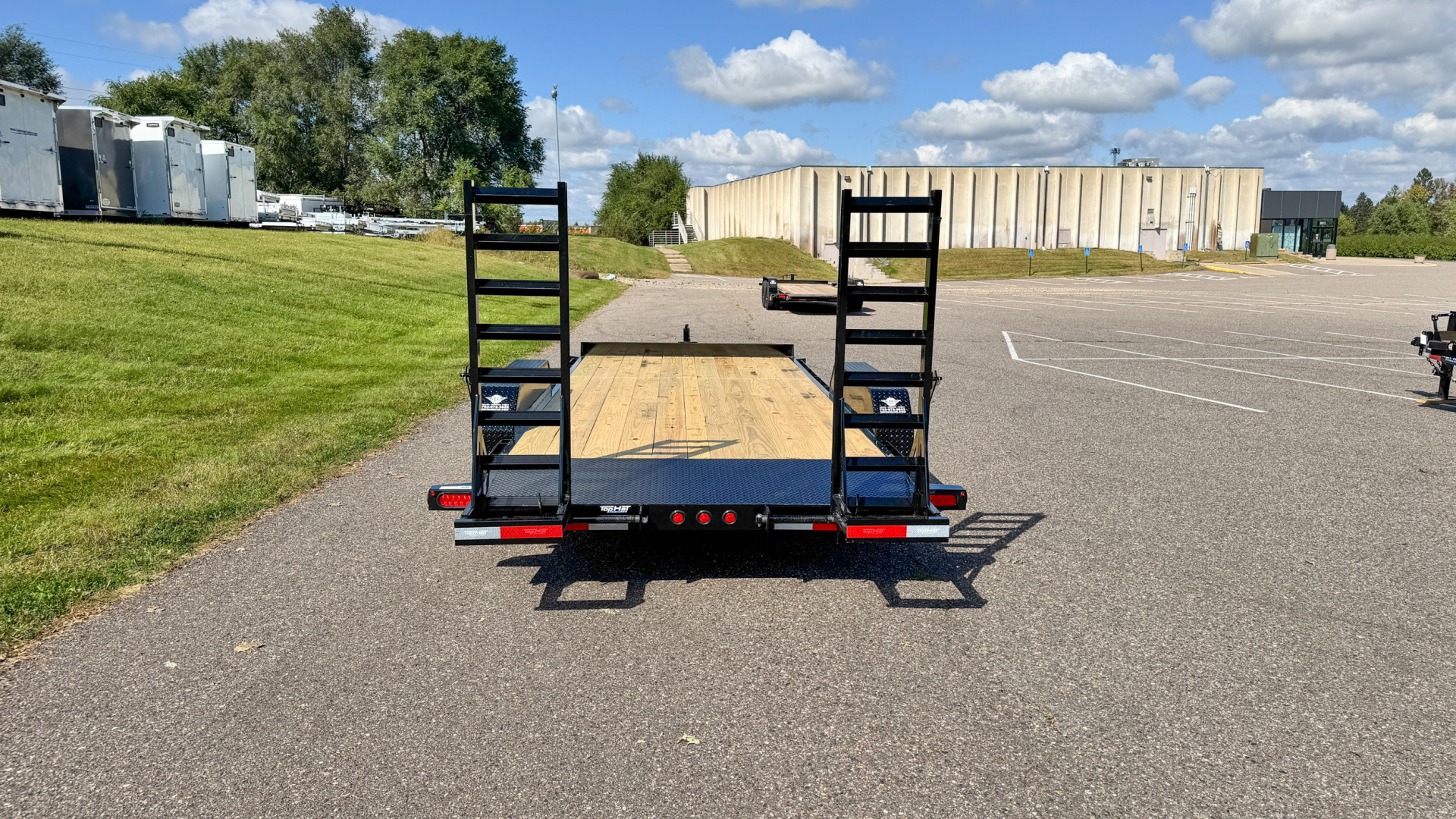 New 2026 Top Hat Utility Trailer 83x18 Equipment Trailer!