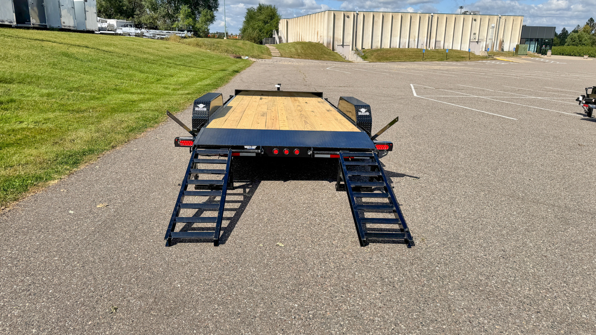 New 2026 Top Hat Utility Trailer 83x18 Equipment Trailer!