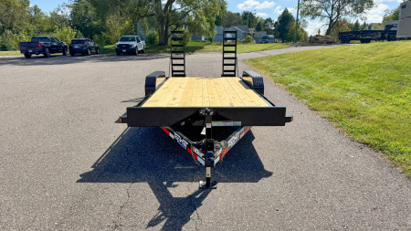 New 2026 Top Hat Utility Trailer 83x18 Equipment Trailer!