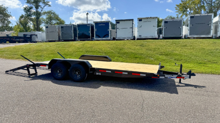 New 2026 Top Hat Utility Trailer 83x18 Equipment Trailer!