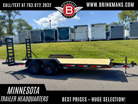 New 2026 Top Hat Utility Trailer 83x18 Equipment Trailer!