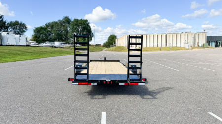 New 2026 Top Hat Utility Trailer 83x20 Equipment Trailer!