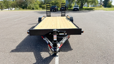 New 2026 Top Hat Utility Trailer 83x20 Equipment Trailer!