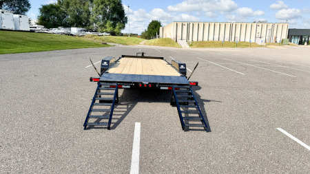 New 2026 Top Hat Utility Trailer 83x20 Equipment Trailer!