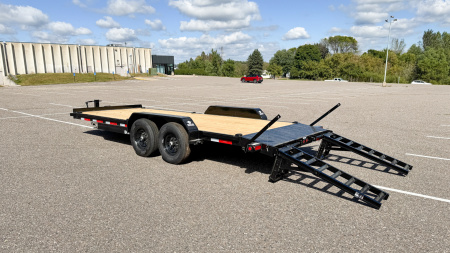 New 2026 Top Hat Utility Trailer 83x20 Equipment Trailer!