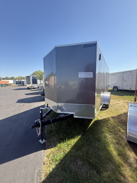 New 2026 Pace American 7x16 7k v-nose 6'-6'' tall Alum rims Cargo / Enclosed Trailer