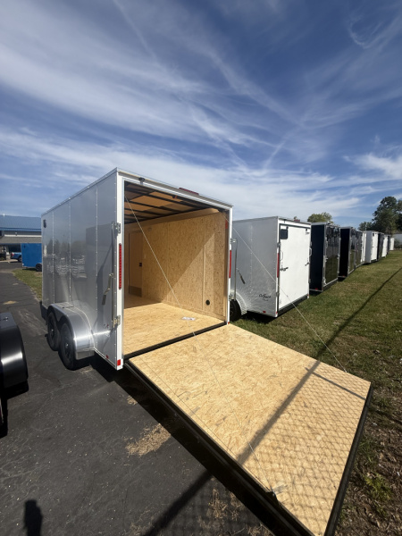 New 2026 Pace American 7x14 7k v-nose 6'-6'' tall Alum rims Cargo / Enclosed Trailer