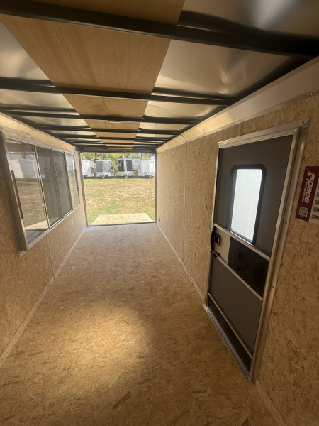 New 2026 Pace American 7 x 16 v-nose 7' interior Concession door SE Specialty Trailer