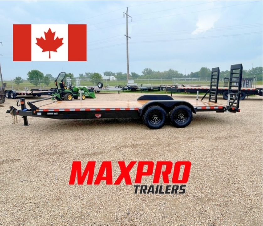 New 2026 Canada Trailers 20ft Equipment Trailer GVWR: 15,120 lbs