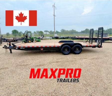 New 2026 Canada Trailers 20ft Equipment Trailer GVWR: 15,120 lbs